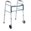 Bilt-Rite-Double-Button-Walker-ig-with-wheels-IG Raleigh Durham Chapel Hill Medical  