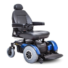 2017 Jazzy Electric Wheelchair 1450 by Pride Mobility Raleigh Durham Medical Blue Right Hand Controller
