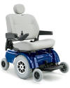 blue 1170xl jazzy electric wheelchair by pride mobility