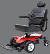 jazzy elite es portable electric wheelchair by pride mobility raleigh durham medical   